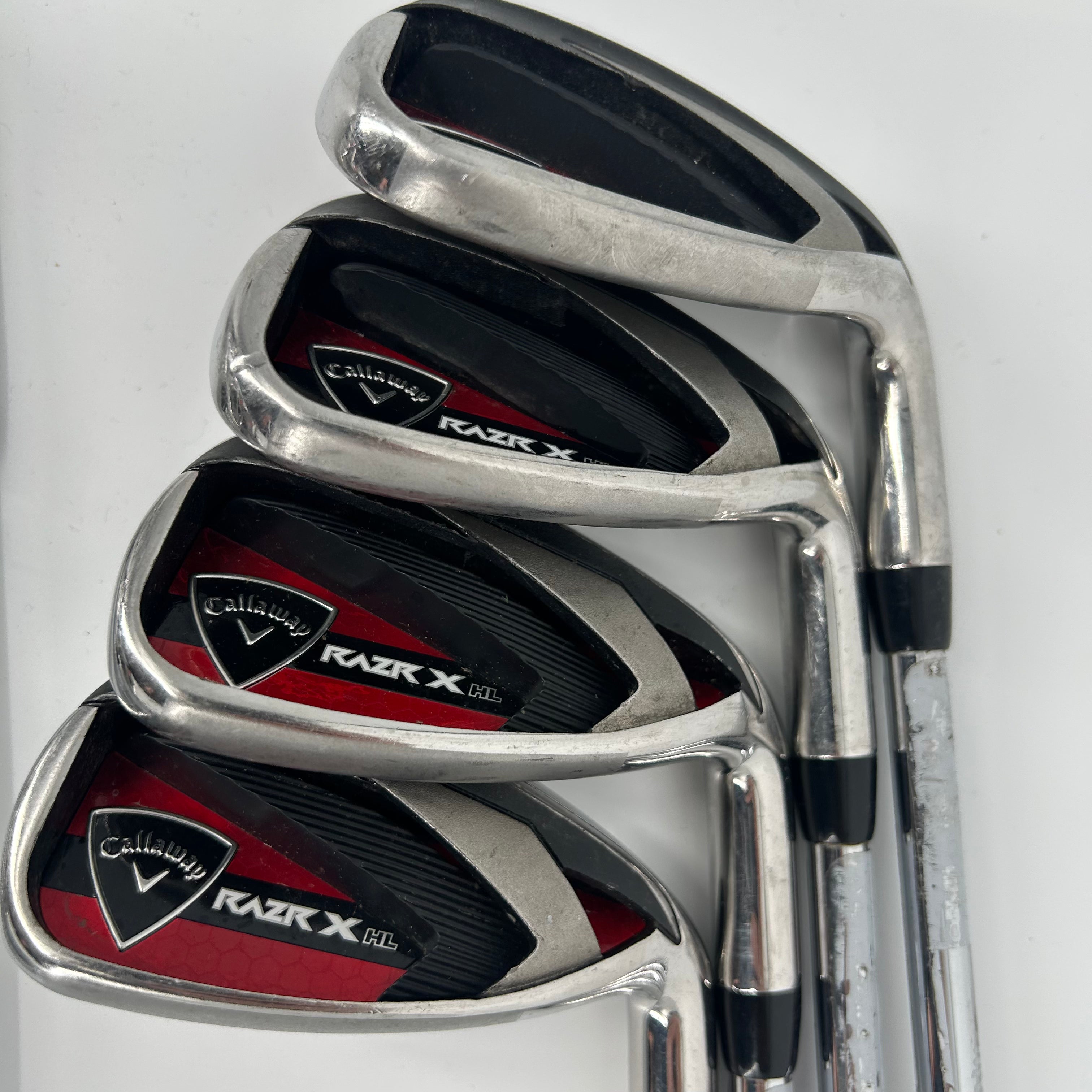 Callaway RAZR X HL / 4-PW+AW / Callaway M-10 Steel Shafts / Uniflex Shaft