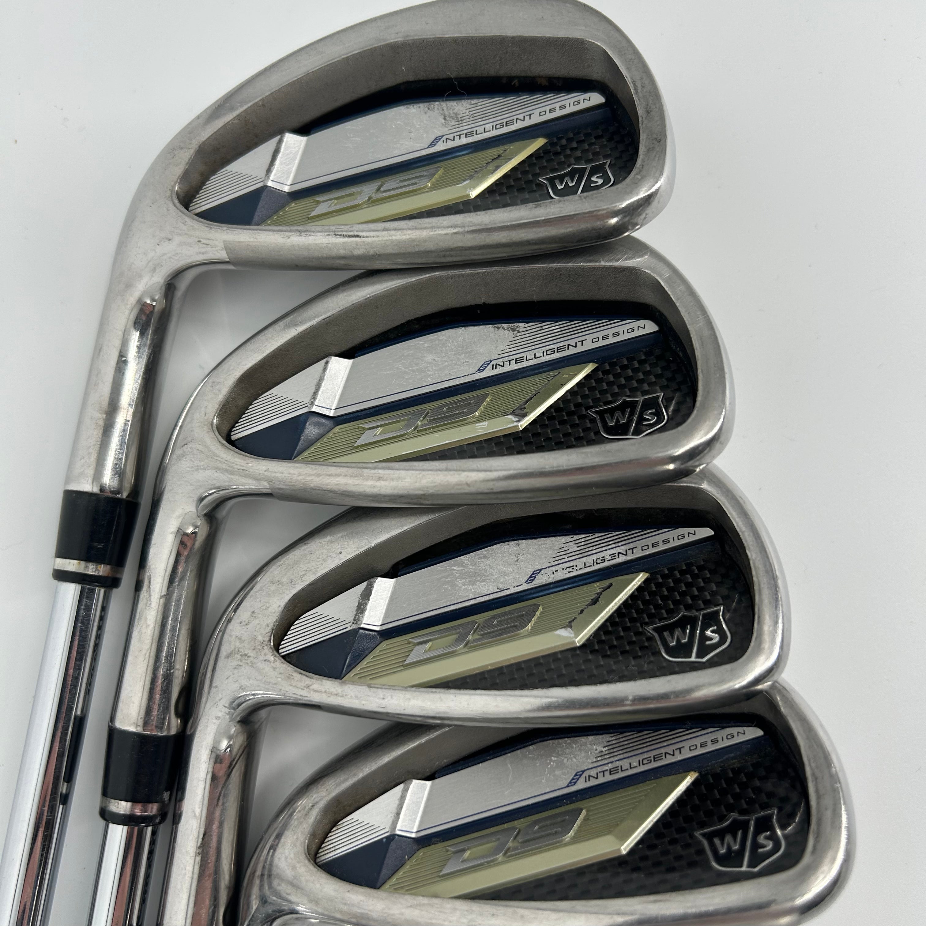 Wilson Staff D9 Left Handed Irons / 5-SW / KBS MAX Ultralight / Regular