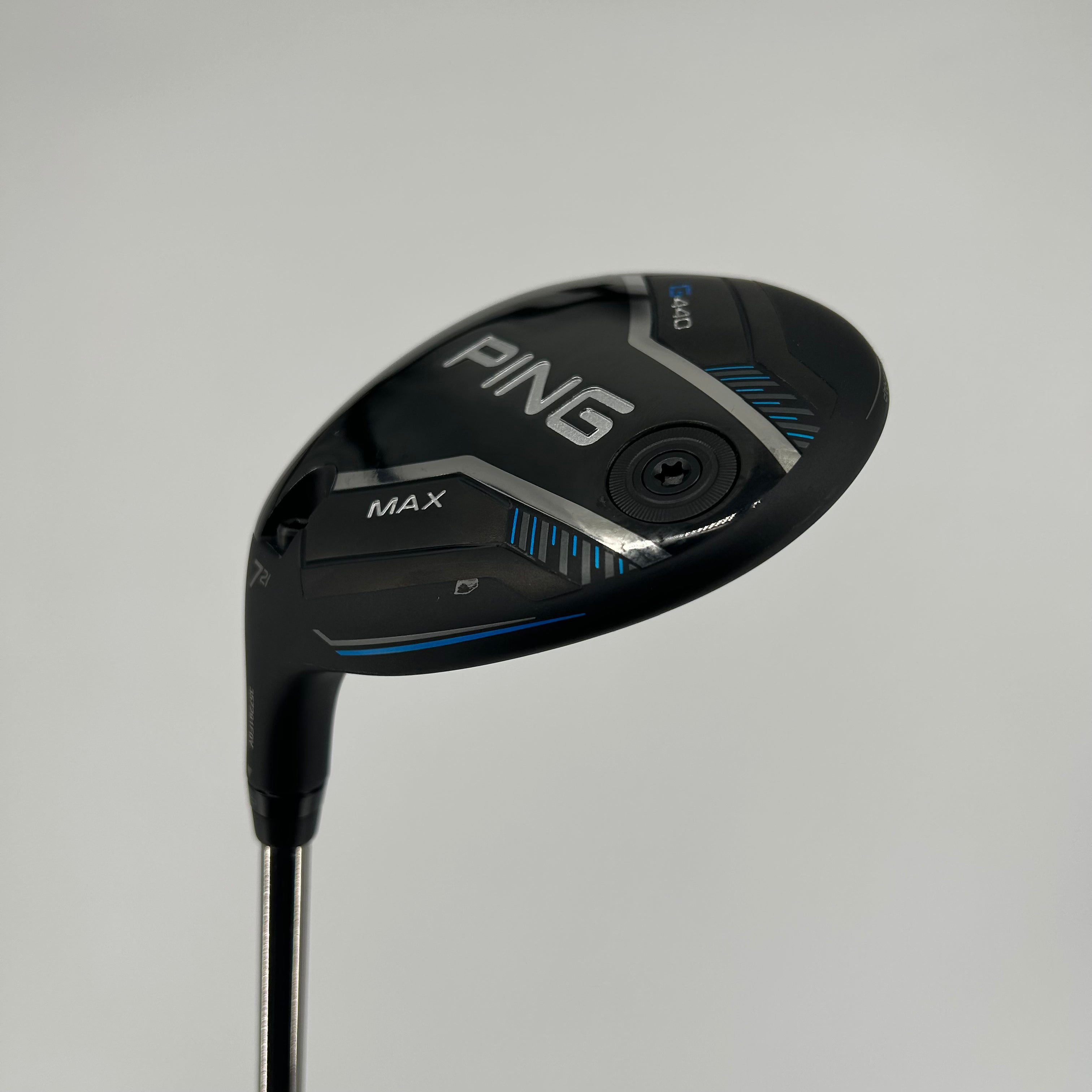 Ping G440 Max Left Handed 7 Wood / 21 Degree / Ping Tour 2.0 Chrome / Stiff Flex