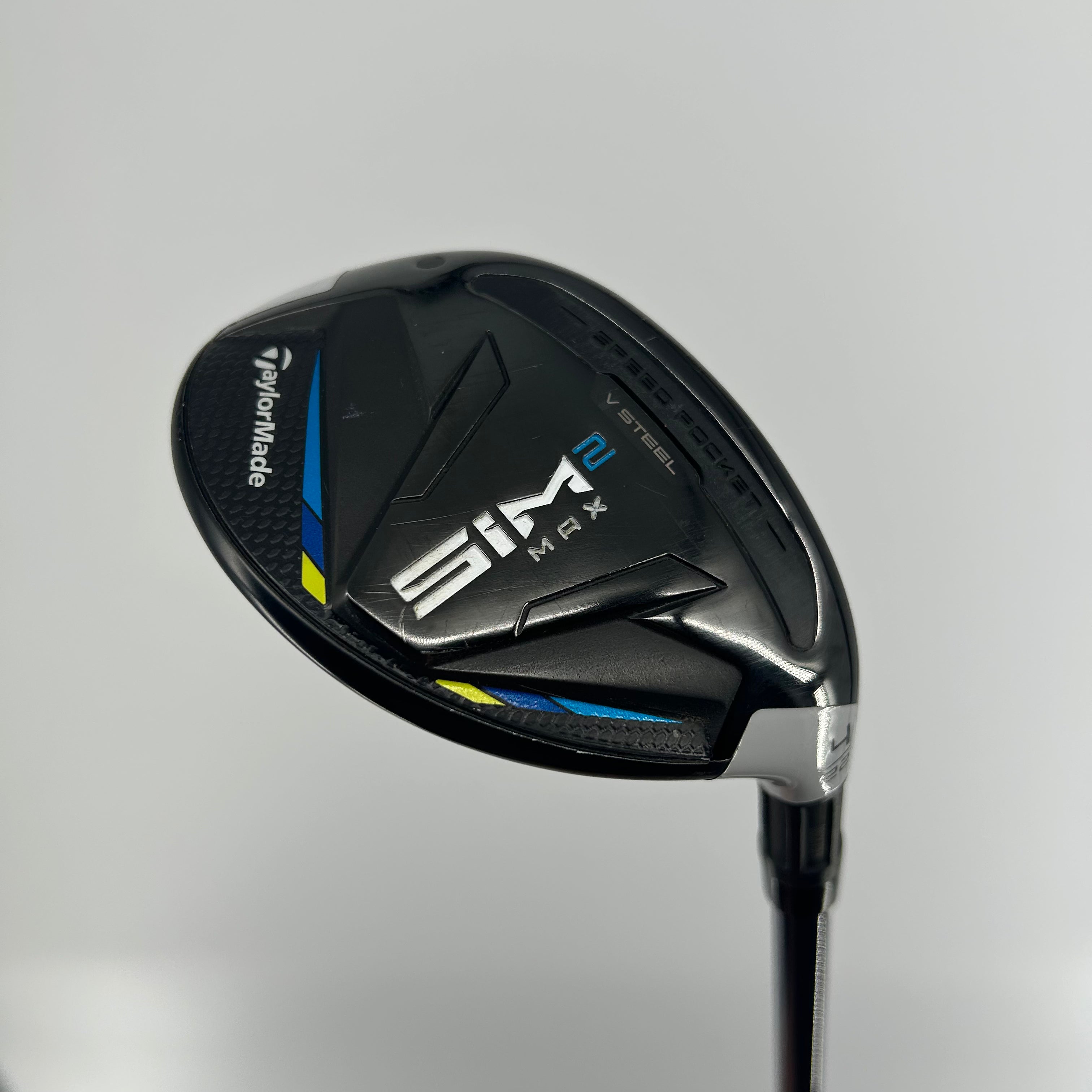 Taylormade SIM 2 Max 4 Hybrid / 22 Degree / Fujikura Ventus Blue 7-S / Stiff