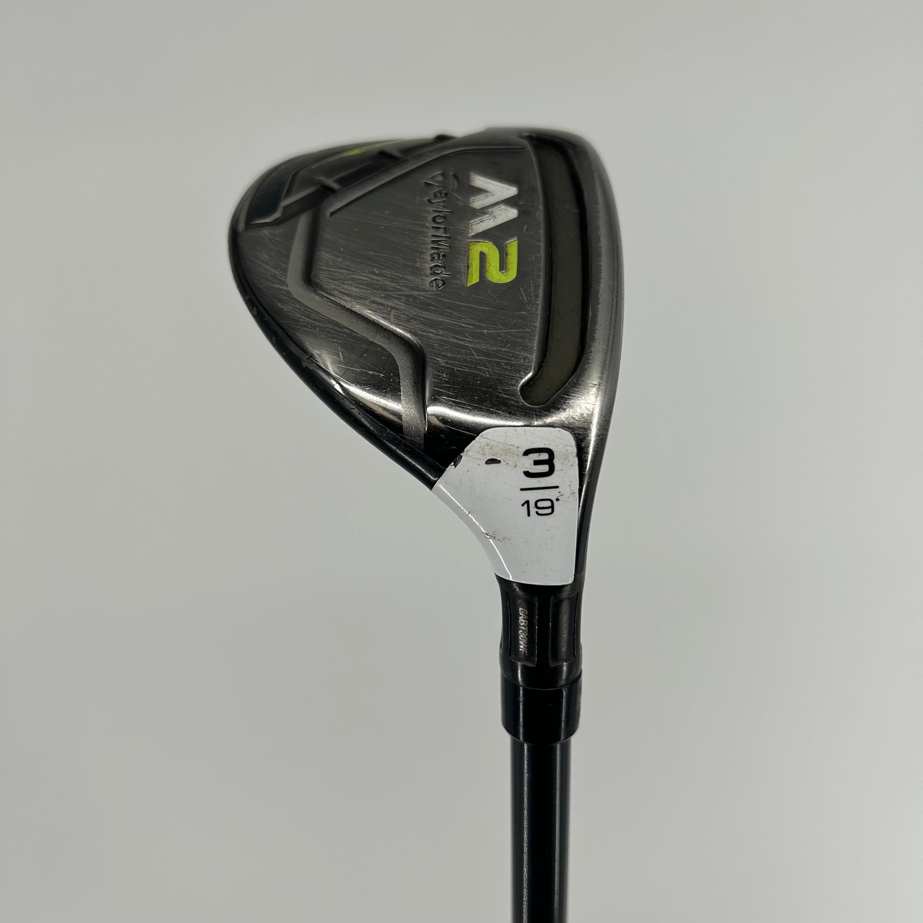 Taylormade M2 2017 3 Hybrid / 19 Degree / Taylormade M2 REAX 65 Regular Flex Shaft