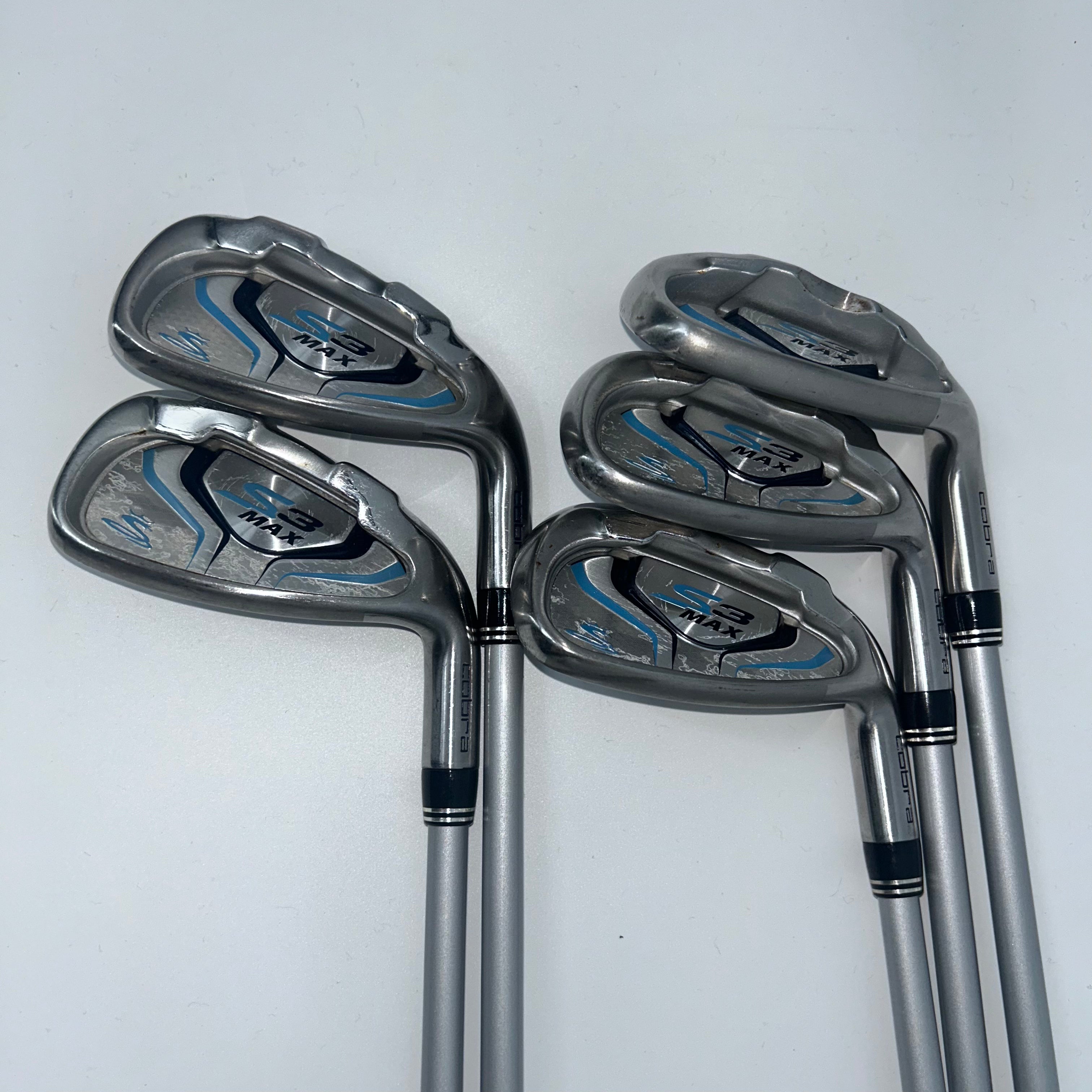 Cobra S3 Max Ladies Iron Set / 7-SW / UST Mamiya iHS Ladies Flex Shaft
