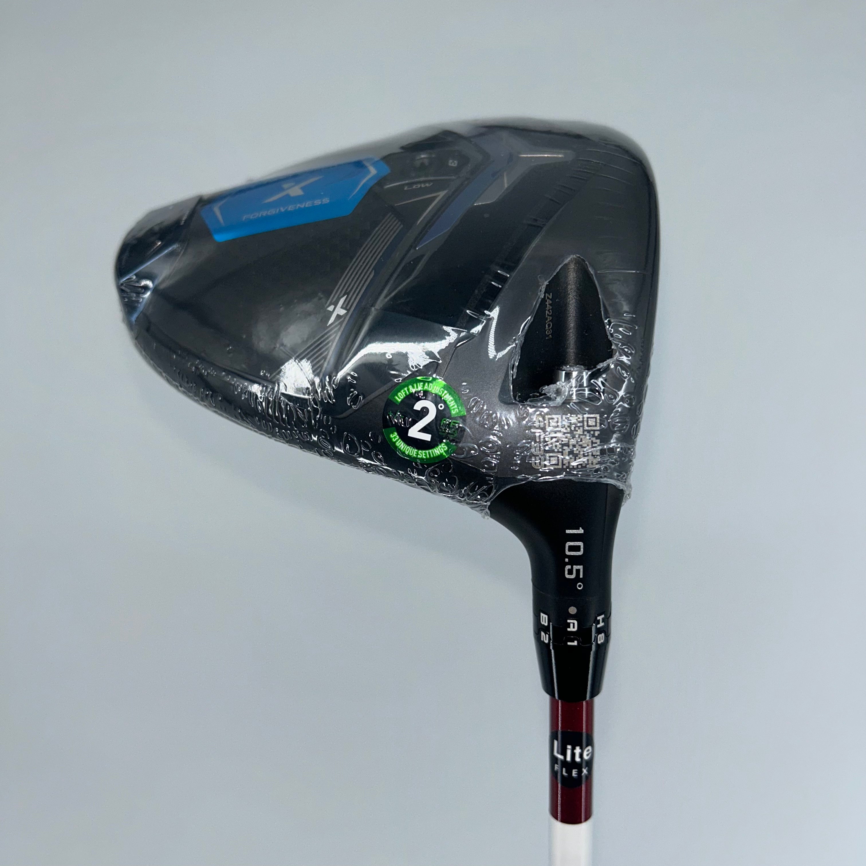 Cobra DS Adapt X Driver / 10.5 Degree / Denali Red 50g 5.0 / Senior Flex