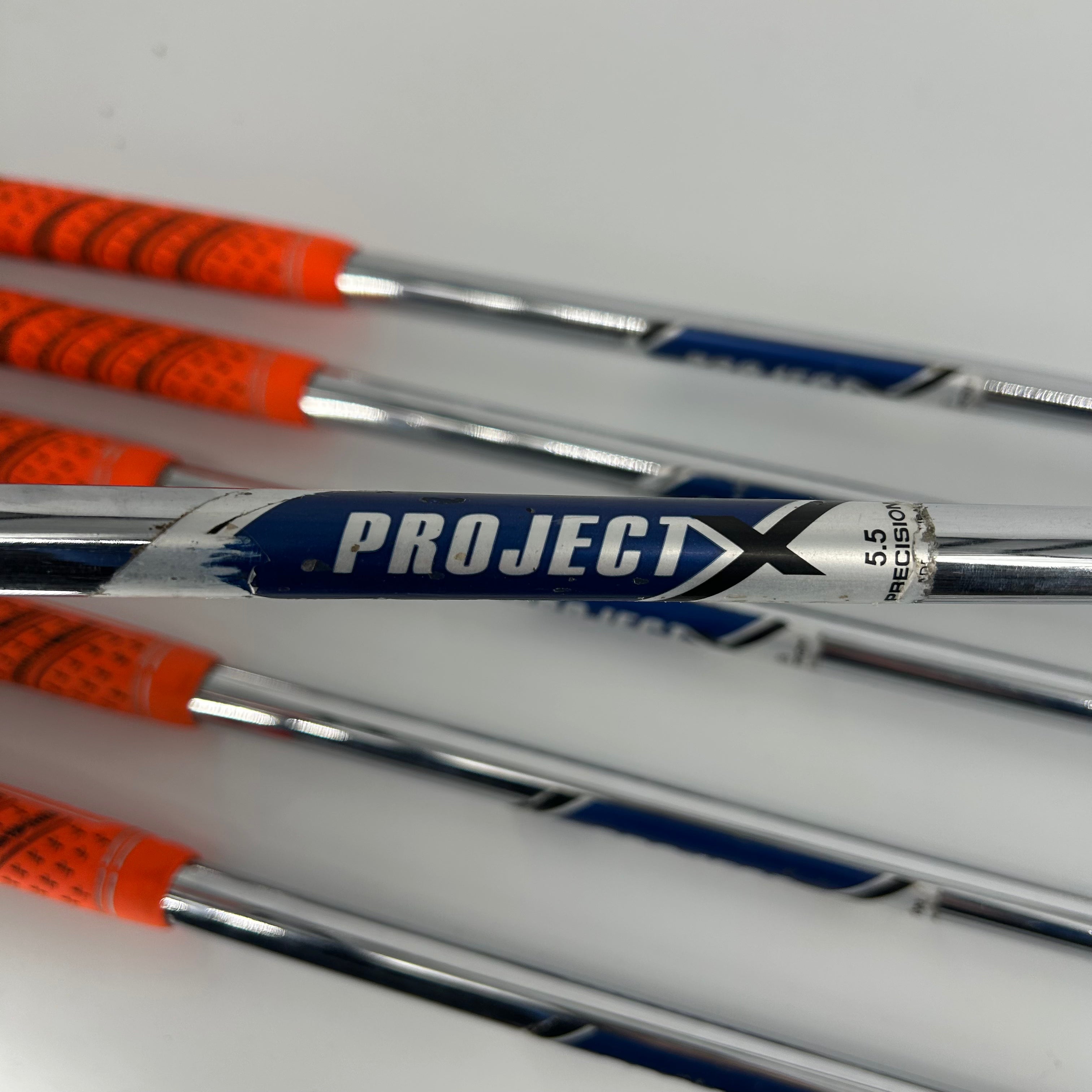 TaylorMade R11 Iron Set / 4-PW / Project X 5.5 Regular Flex Shafts
