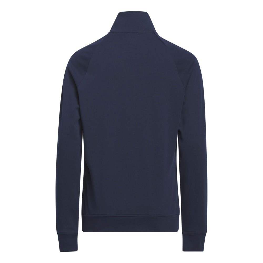 adidas Junior 1/4 Zip Golf Pullover - Collegiate Navy - adidas