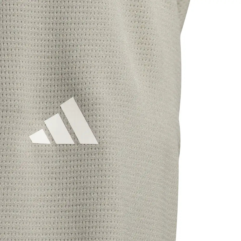 adidas UPF Lightweight 1/4 Zip Pullover - Silver Pebble