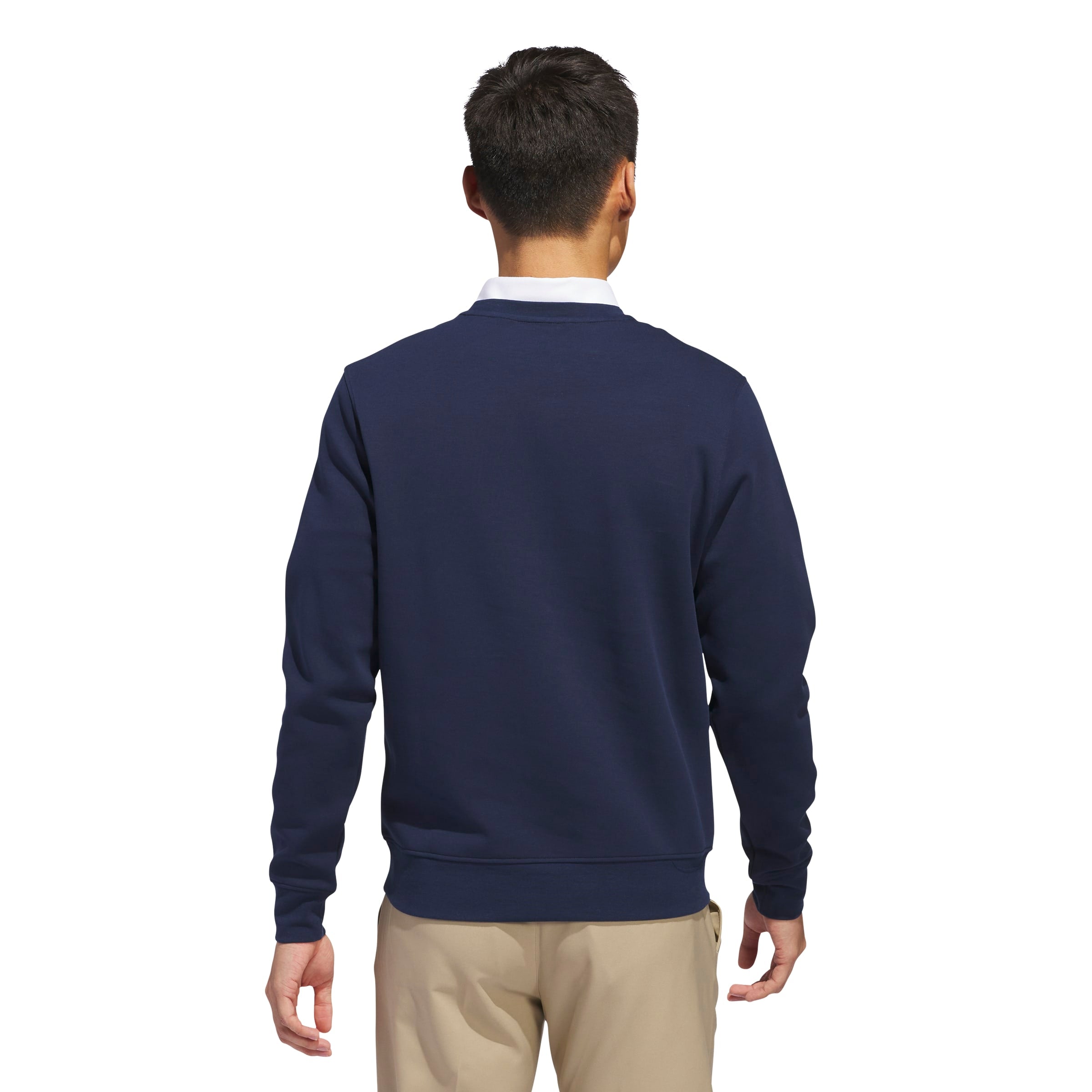 adidas Golf Crew Neck Pullover - Collegiate Navy