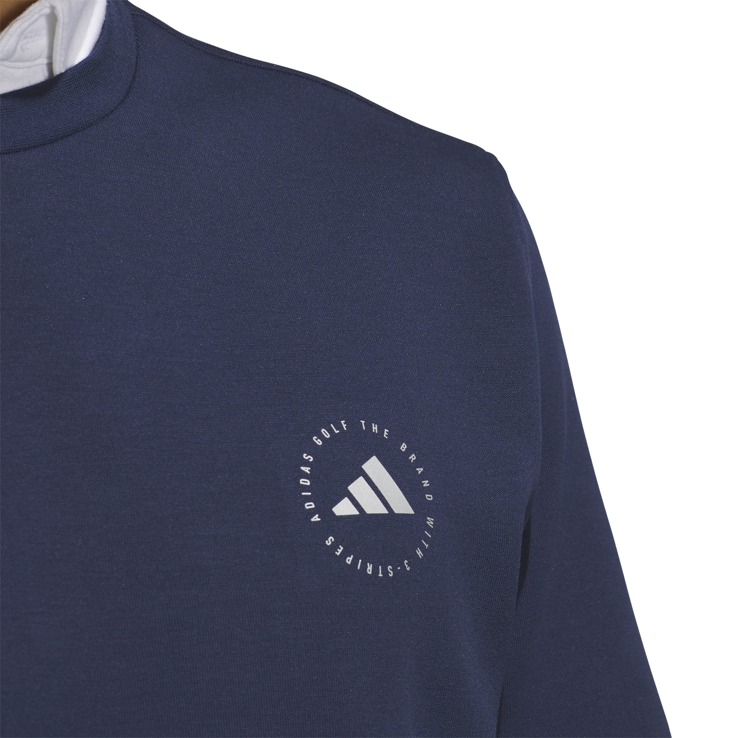 adidas Golf Crew Neck Pullover - Collegiate Navy
