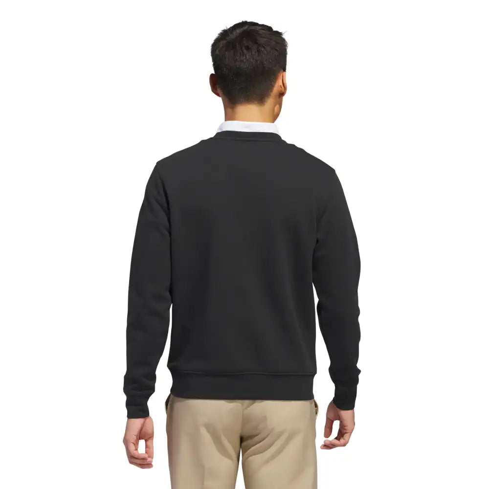adidas Golf Crew Neck Pullover - Black