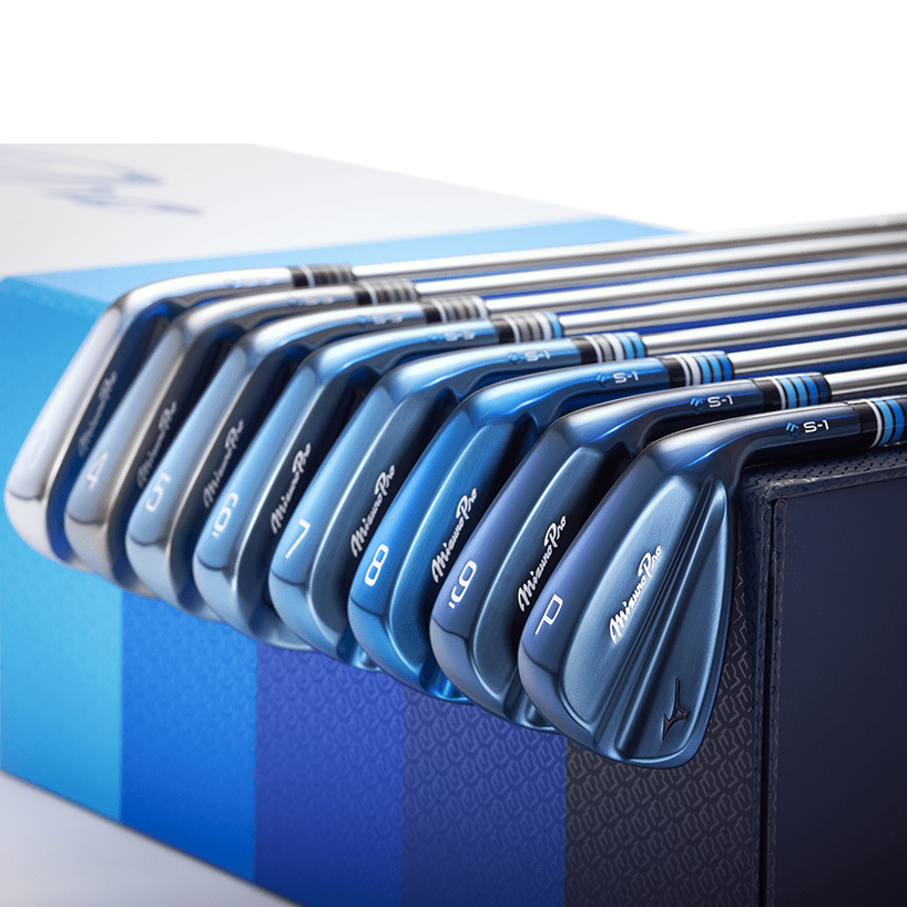 Mizuno Pro S - 1 / S - 3 Iceberg Golf Irons - Steel - 3 - PW - Mizuno
