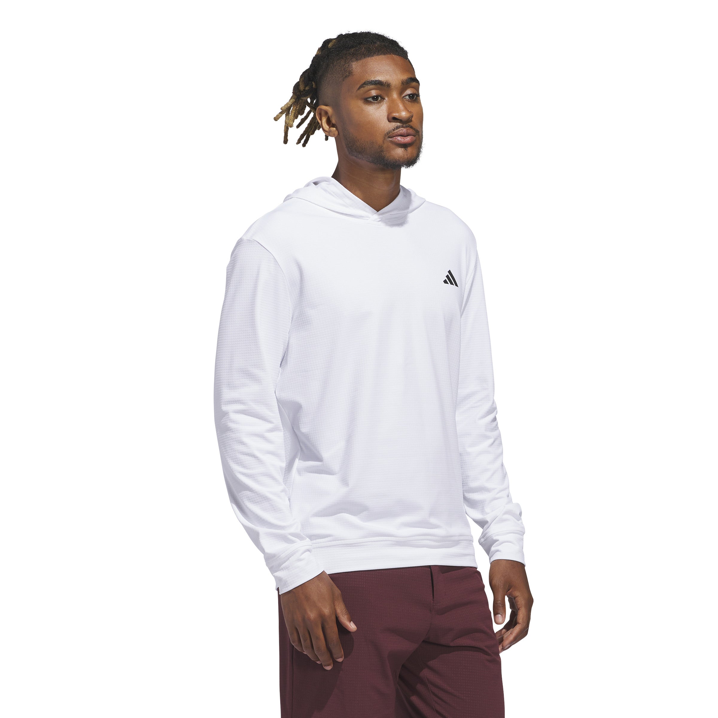 adidas Ultimate365 Elevated Golf Hoodie - White