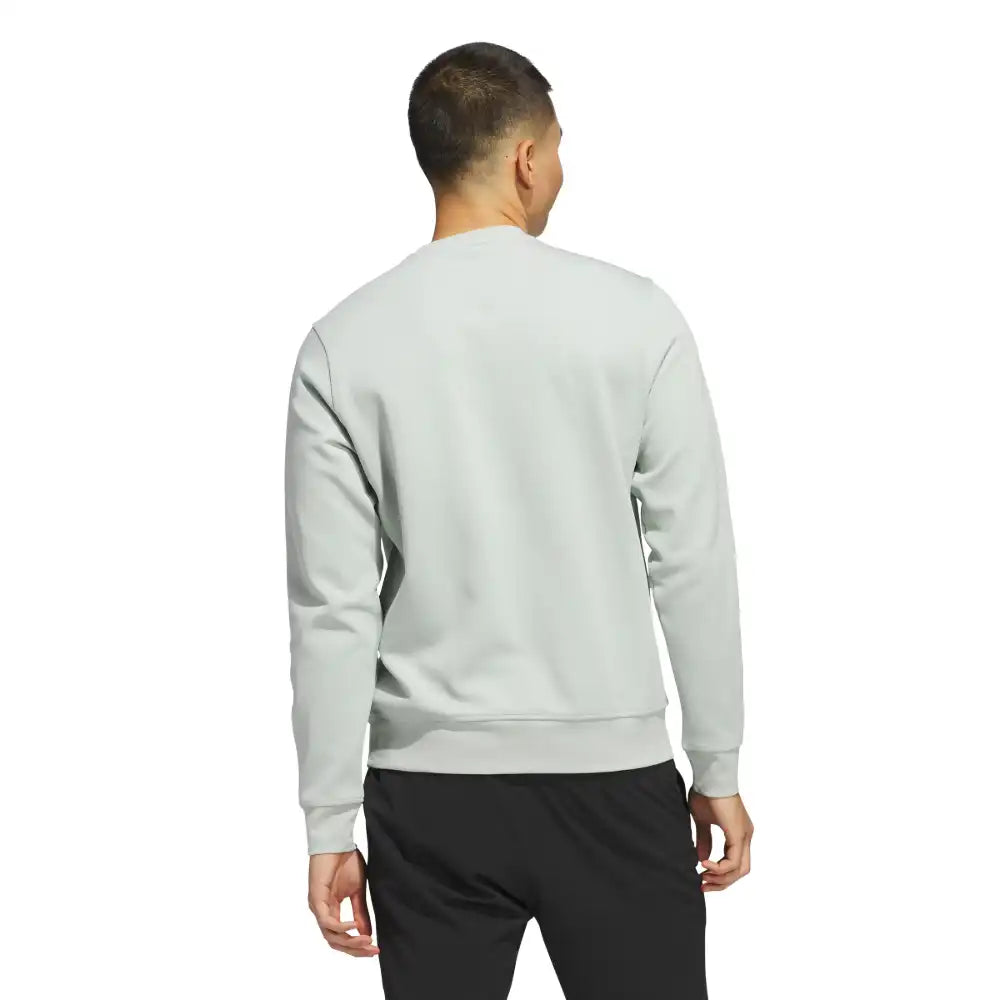 adidas Golf Crew Neck Pullover - Wonder Silver