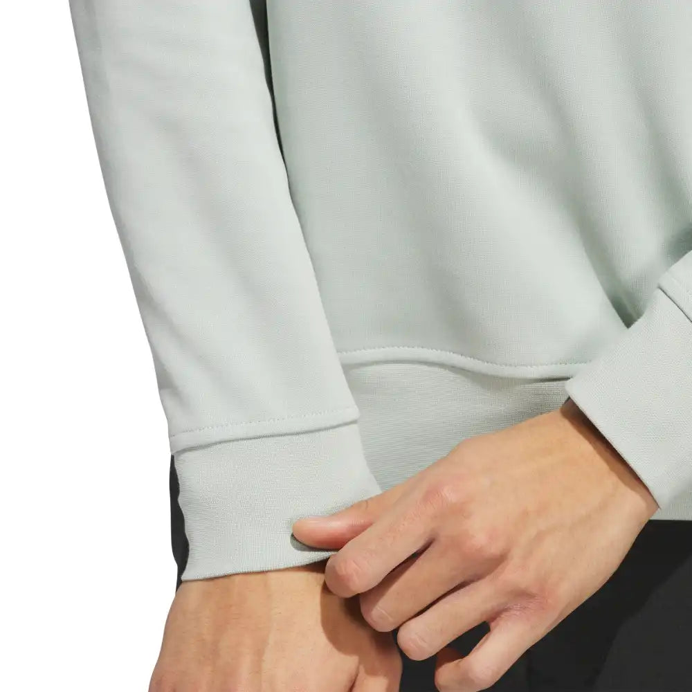adidas Golf Crew Neck Pullover - Wonder Silver
