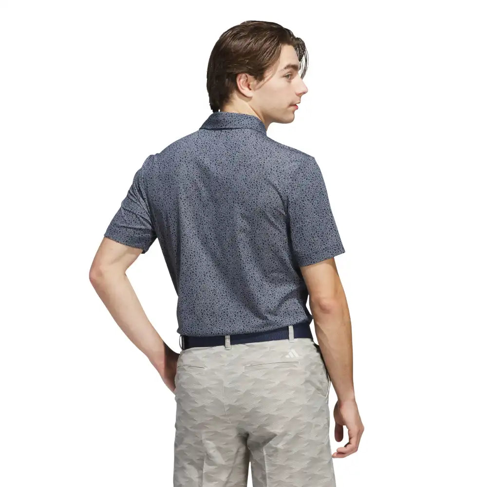 adidas Ultimate365 Mini Bunker Polo Shirt - Collegiate Navy