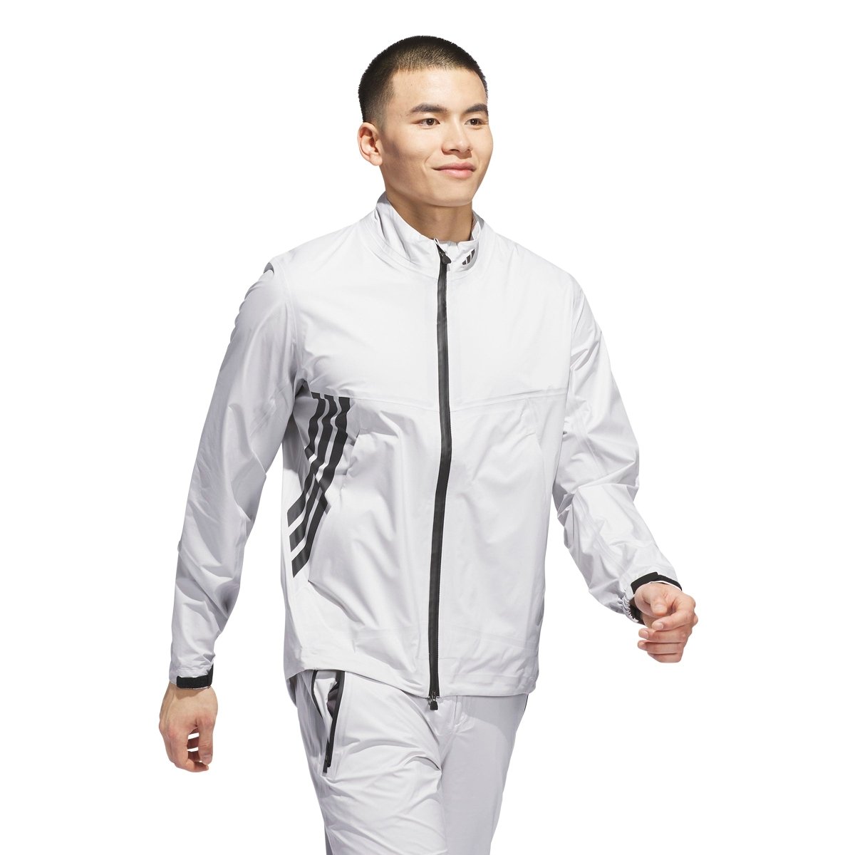 adidas Golf Climaproof+ Full Zip Jacket - Grey One - adidas