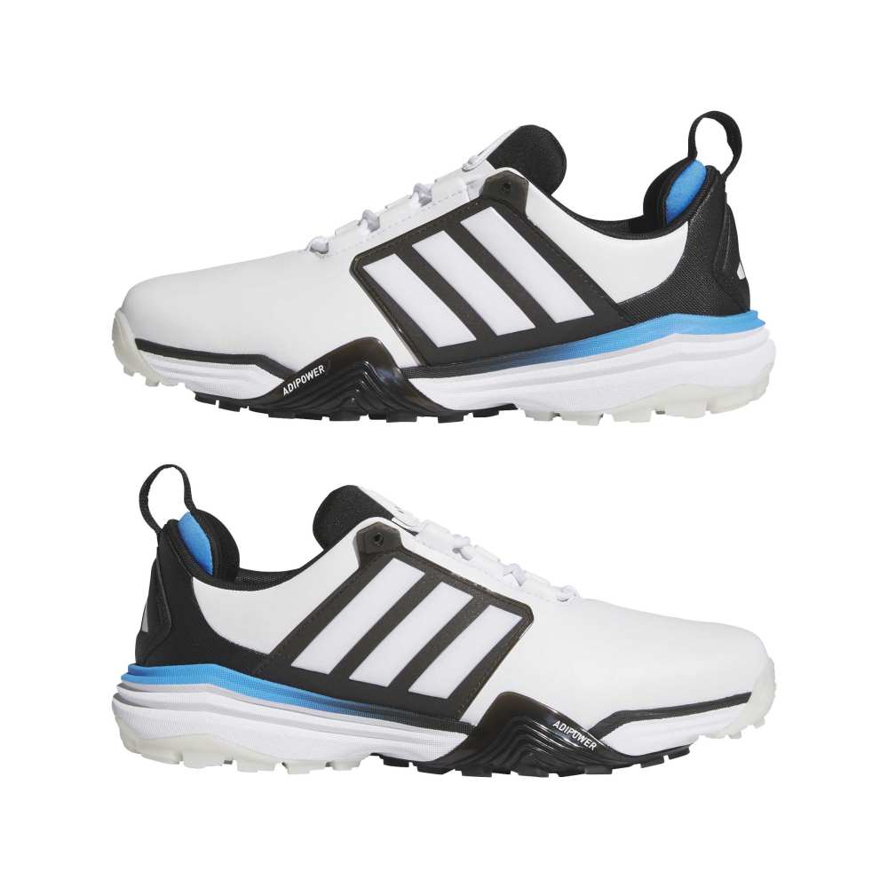 adidas Adipower Spikeless Golf Shoes - White / Collegiate Navy
