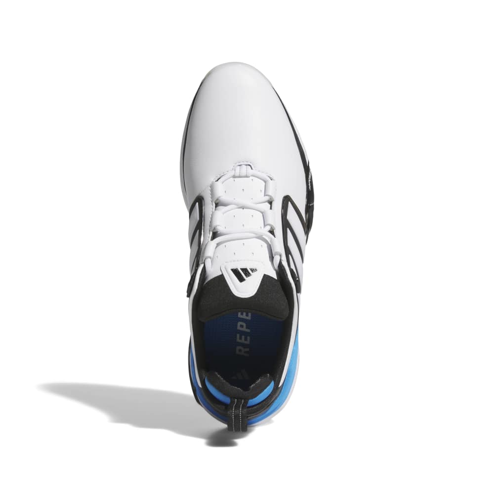 adidas Adipower Spikeless Golf Shoes - White / Collegiate Navy