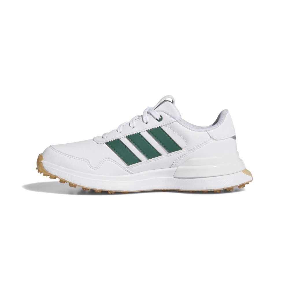 adidas S2G 26 Junior Spikeless Golf Shoes - Cloud White / Collegiate Green / Gum M2 - adidas