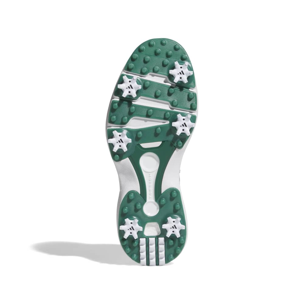 adidas MC70 Spiked Golf Shoes - Cloud White / Collegiate Green - adidas