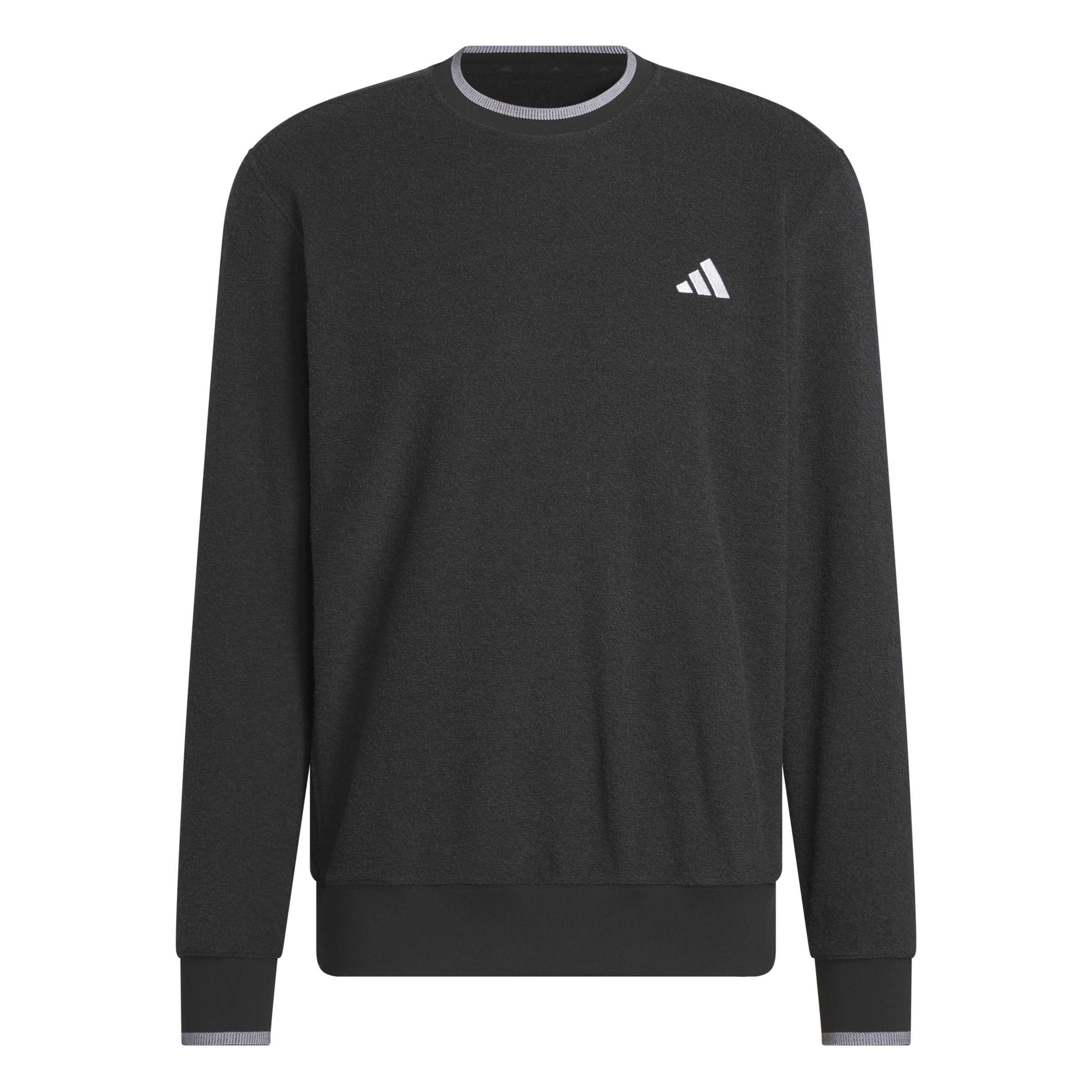 adidas Ultimate365 Tour Crew Neck Golf Mid Layer - Black