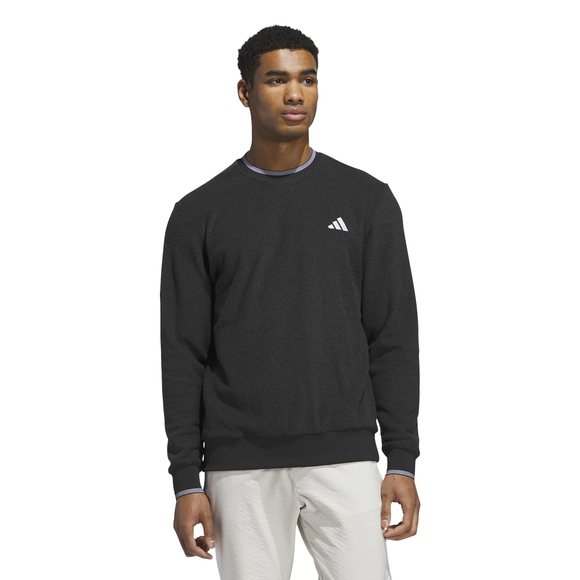 adidas Ultimate365 Tour Crew Neck Golf Mid Layer - Black