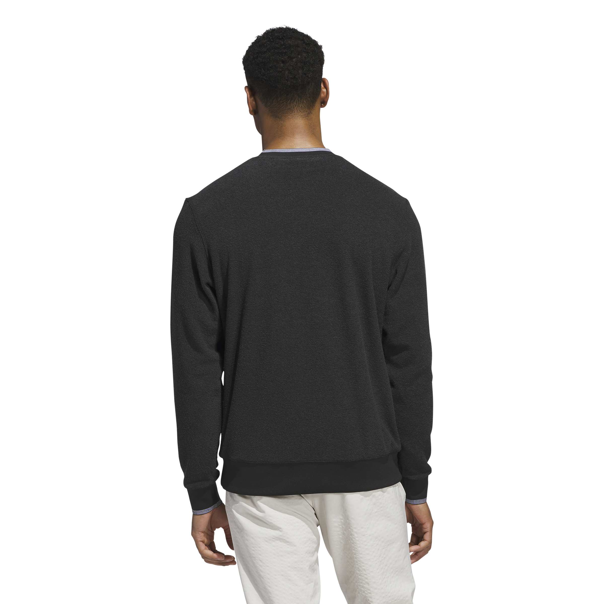 adidas Ultimate365 Tour Crew Neck Golf Mid Layer - Black