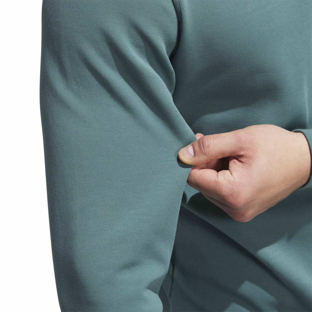 adidas Golf Crew Neck Pullover - Preloved Teal