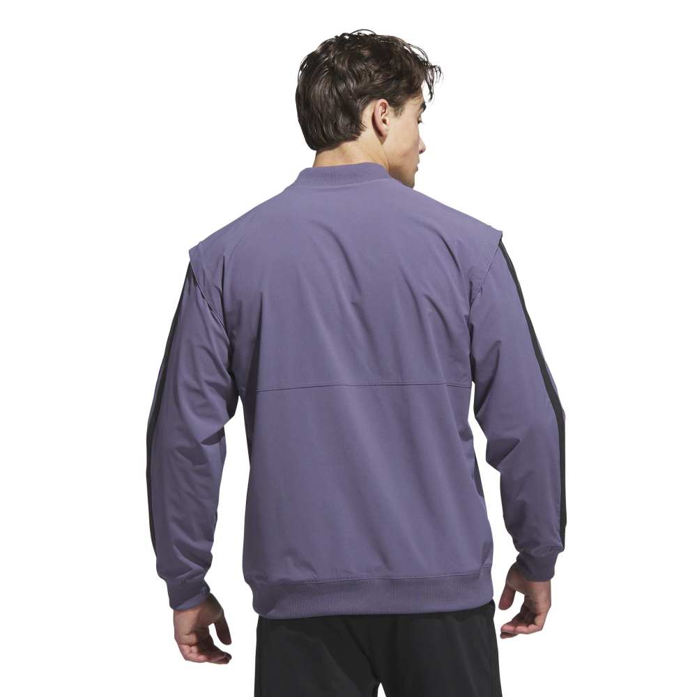 adidas Mens Golf BTC Hybrid Pullover - Preloved Violet
