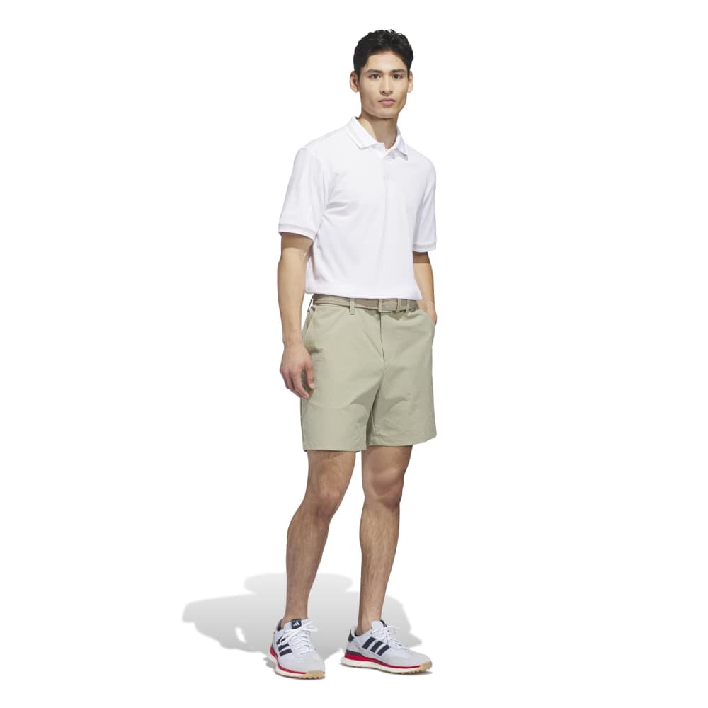 adidas BTC Twistknit Golf Polo Shirt - White - adidas