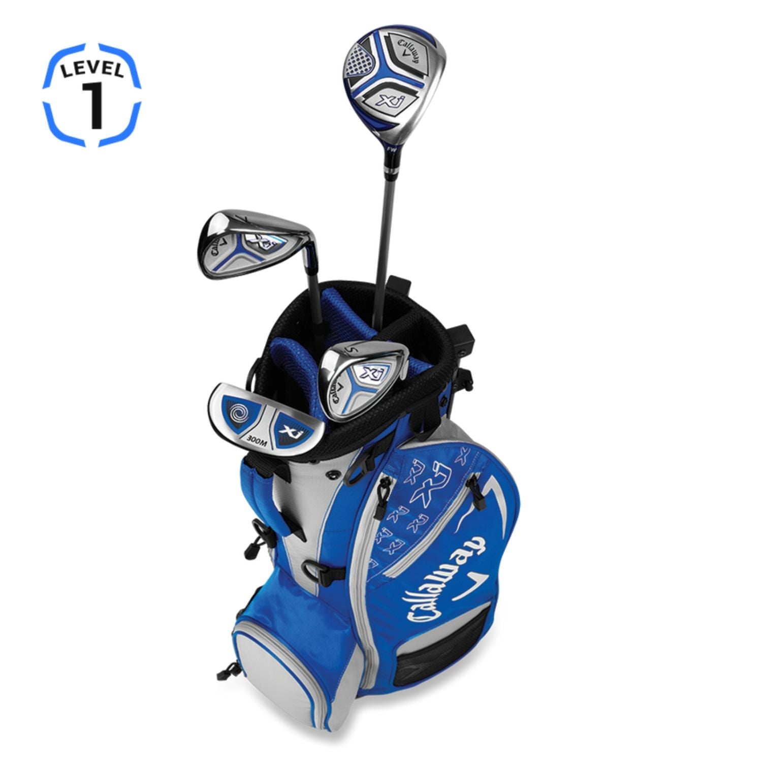 Callaway Junior XJ 4 Piece Set Blue (Level 1)