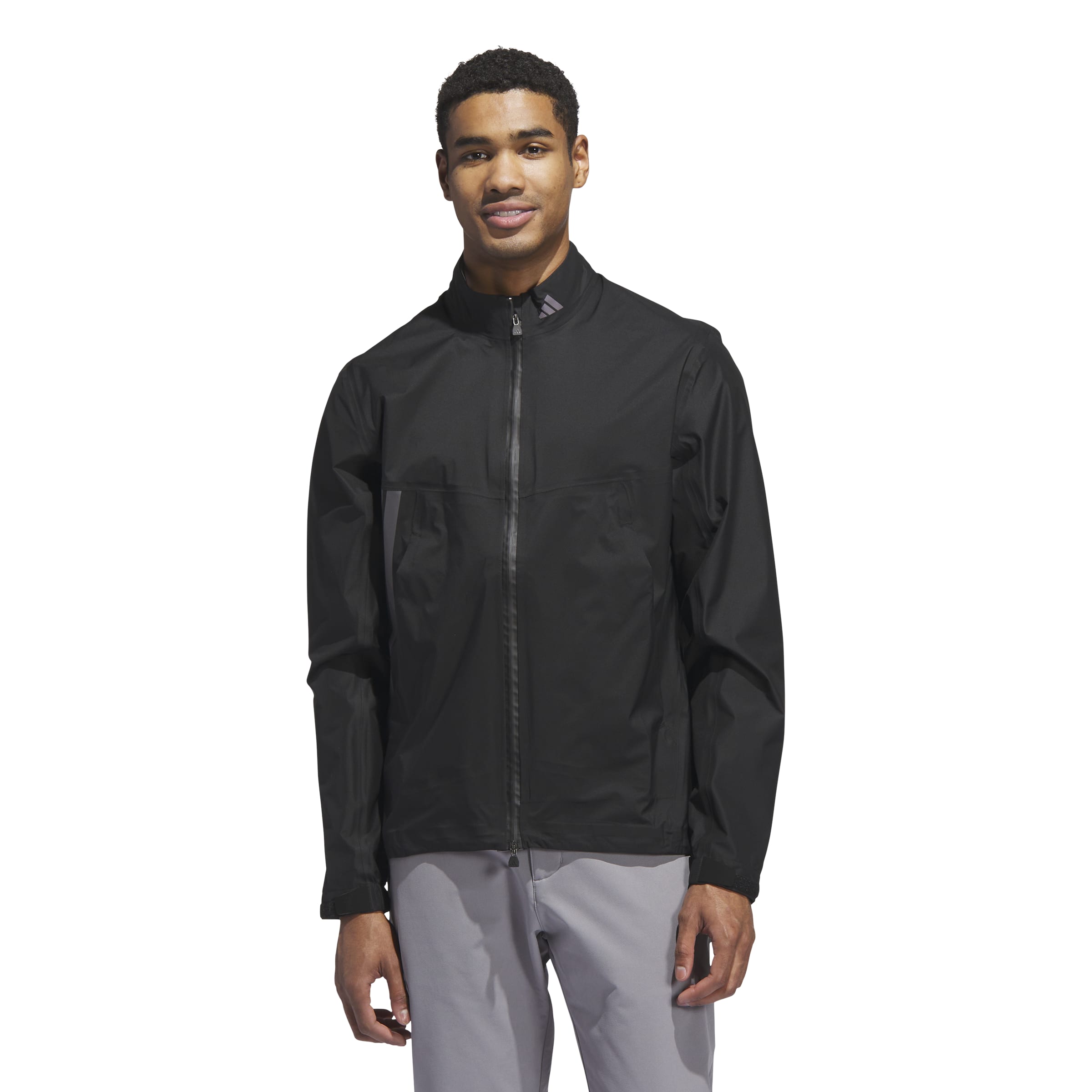 adidas Golf Climaproof+ Full Zip Jacket - Black