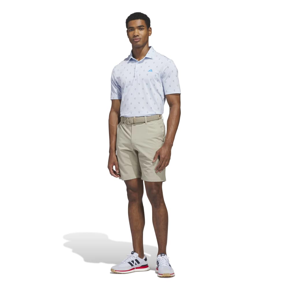 adidas Ultimate365 Essence Print Climacool Polo Shirt - Crystal Sky - adidas