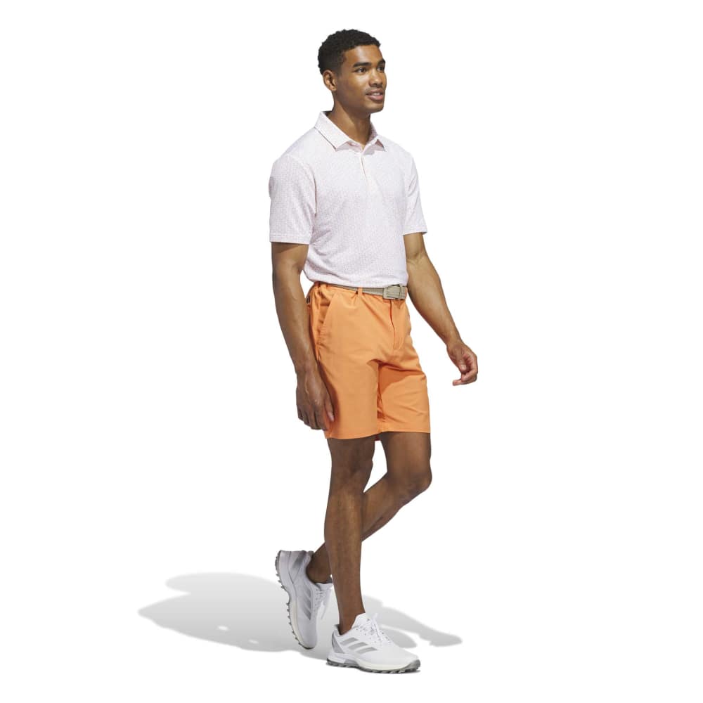 adidas Ultimate365 Mesh Tango Print Climacool Men's Polo Shirt - White / Duor