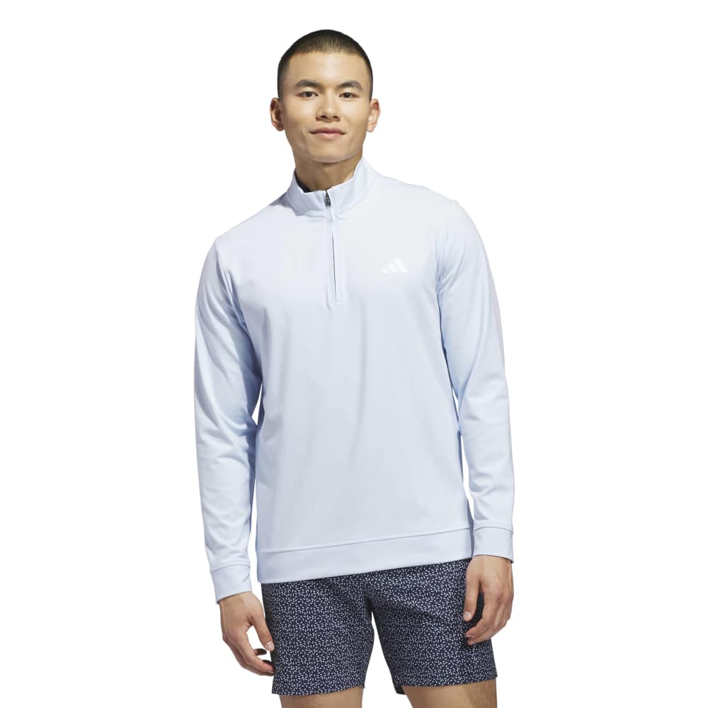 adidas Golf Ultimate365 Classic 1/4 Zip - Crystal Sky