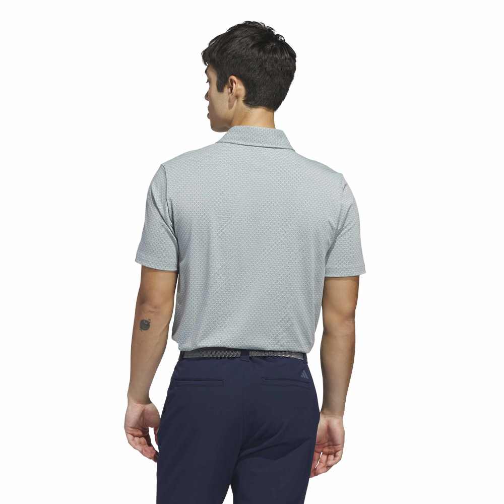 adidas Golf Ultimate365+ Go - To Print Shirt - Wonder Sage / Collegiate Navy - adidas