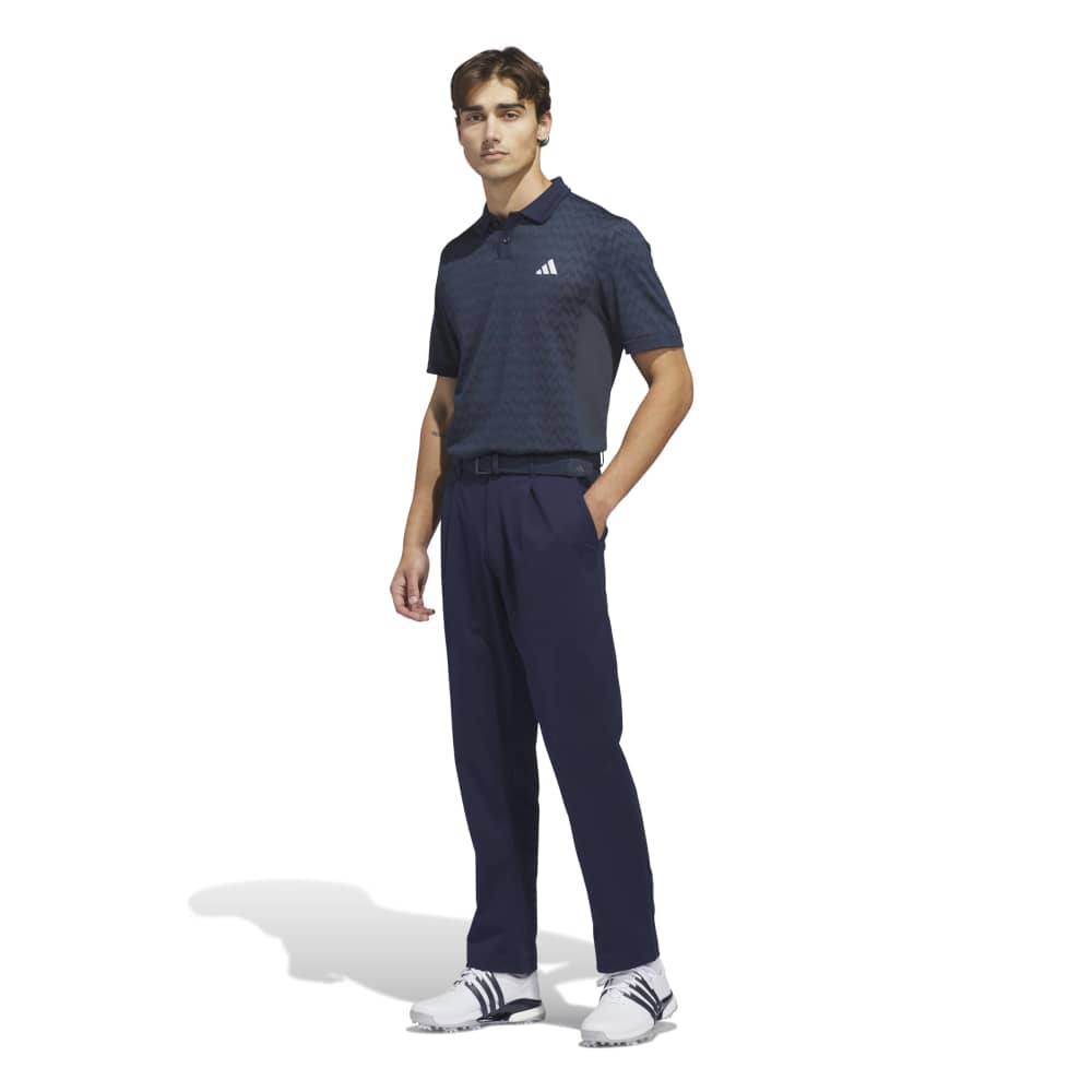 adidas Ultimate365 Tour Seamless Polo Shirt - Collegiate Navy / Wonder Sage