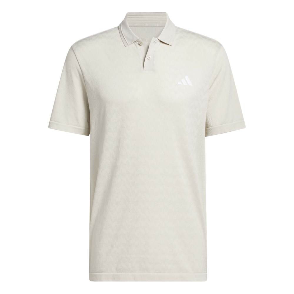 adidas Ultimate365 Tour Seamless Polo Shirt - Wonder Alumina / White - adidas