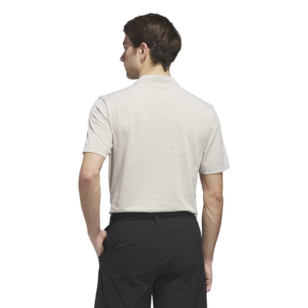adidas Ultimate365 Tour Seamless Polo Shirt - Wonder Alumina / White - adidas