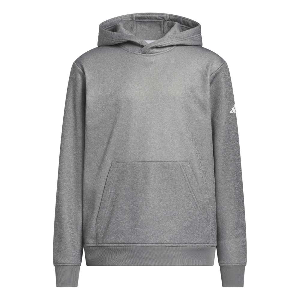 adidas Junior Climawarm Golf Hoodie - Grey Three Melange - adidas