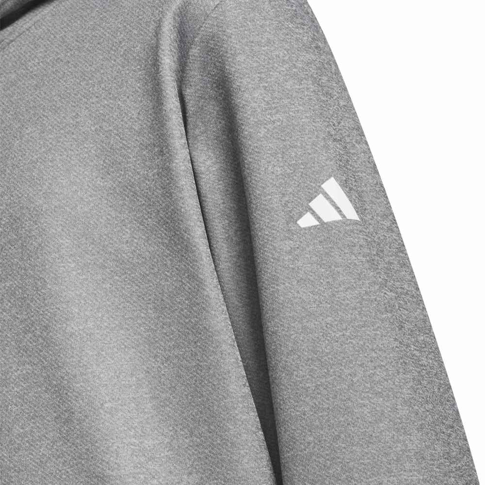 adidas Junior Climawarm Golf Hoodie - Grey Three Melange - adidas