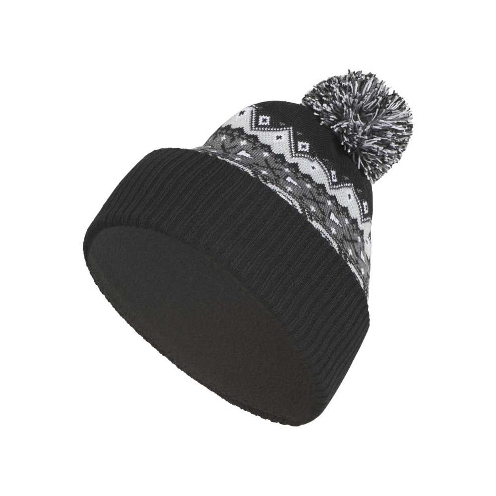 adidas Climawarm Pom Golf Beanie - Black