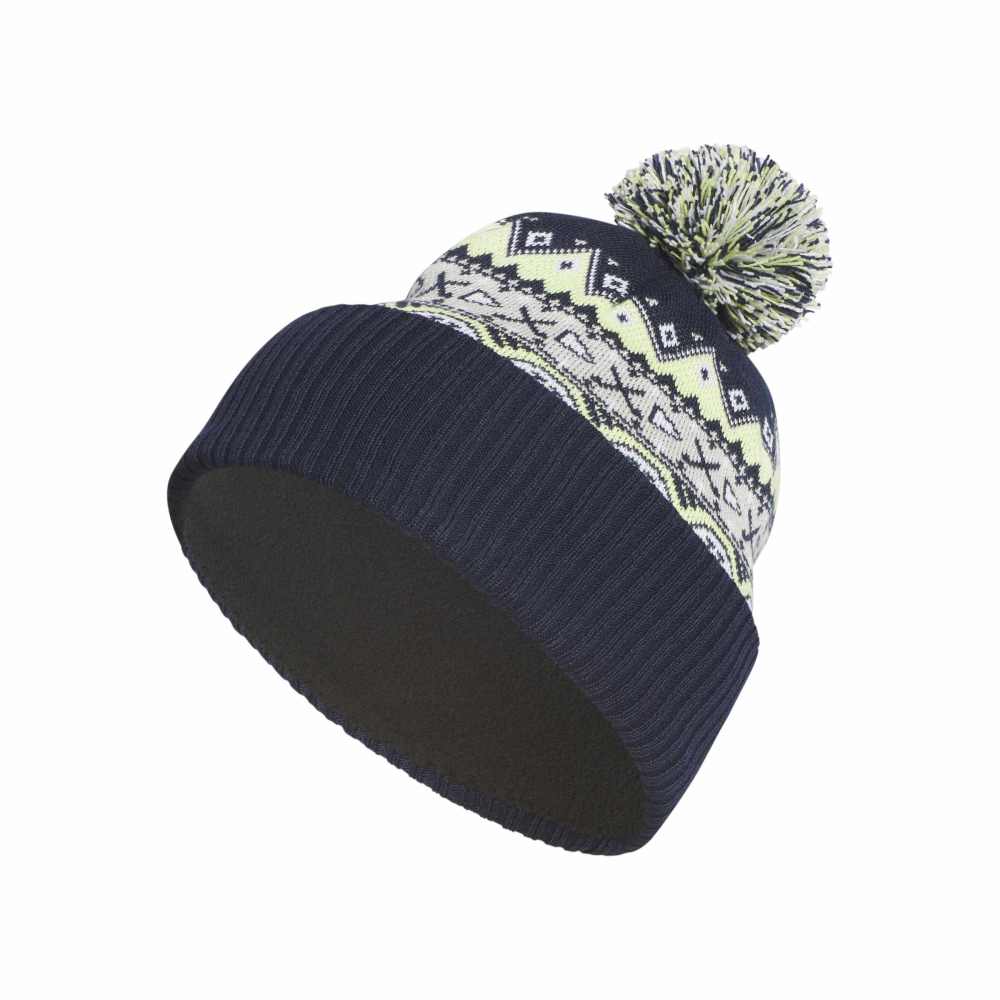 adidas Climawarm Pom Golf Beanie - Collegiate Navy