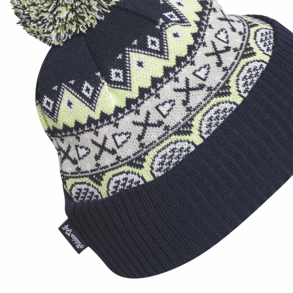 adidas Climawarm Pom Golf Beanie - Collegiate Navy