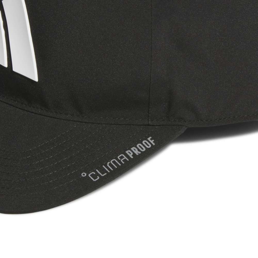 adidas Rain 6 Panel Golf Cap - Black