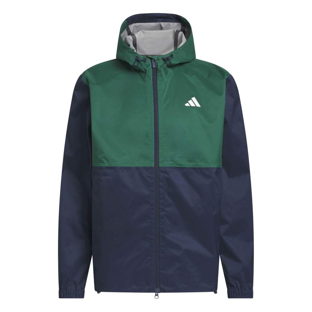 adidas Golf Ultimate365 Climaproof Full Zip Jacket - Collegiate Navy - adidas
