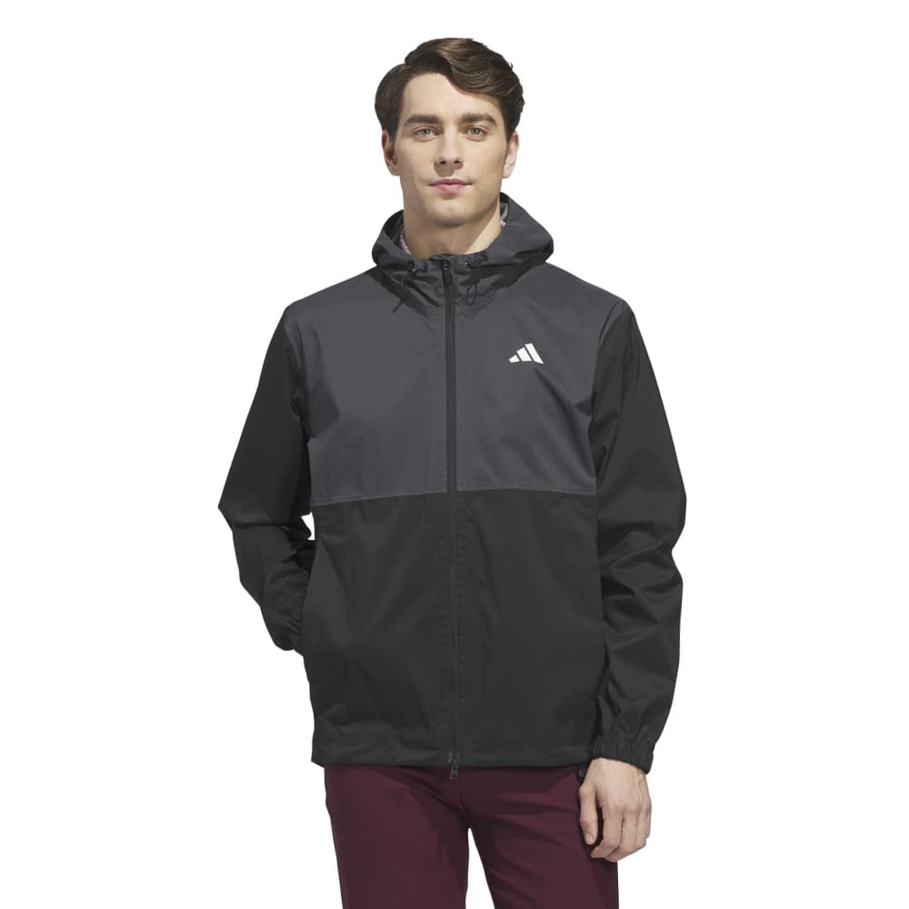 adidas Golf Ultimate365 Climaproof Full Zip Jacket - Black