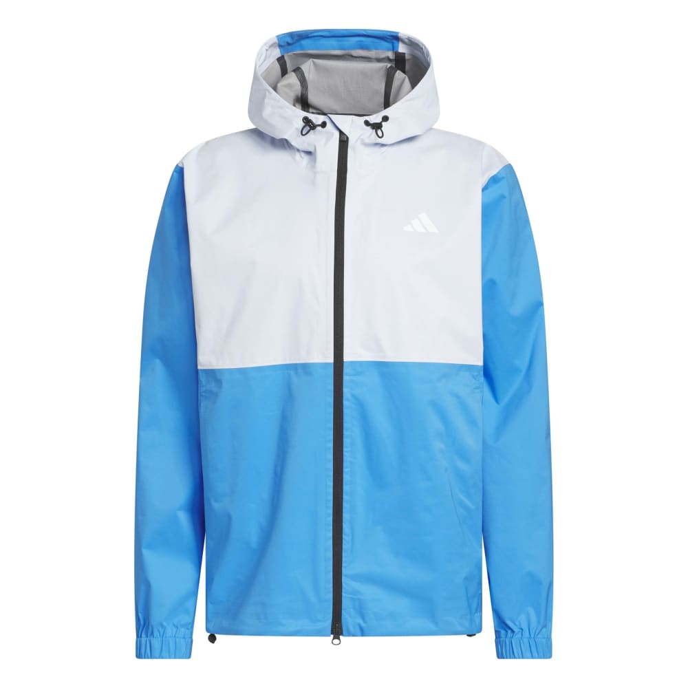 adidas Golf Ultimate365 Climaproof Full Zip Jacket - Lucid Ray Blue
