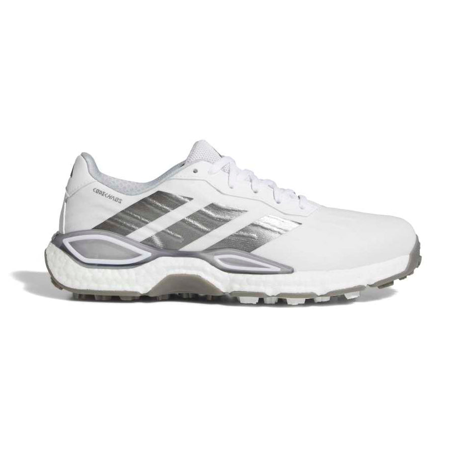 adidas Codechaos 27 Golf Shoes - White / Silver - adidas