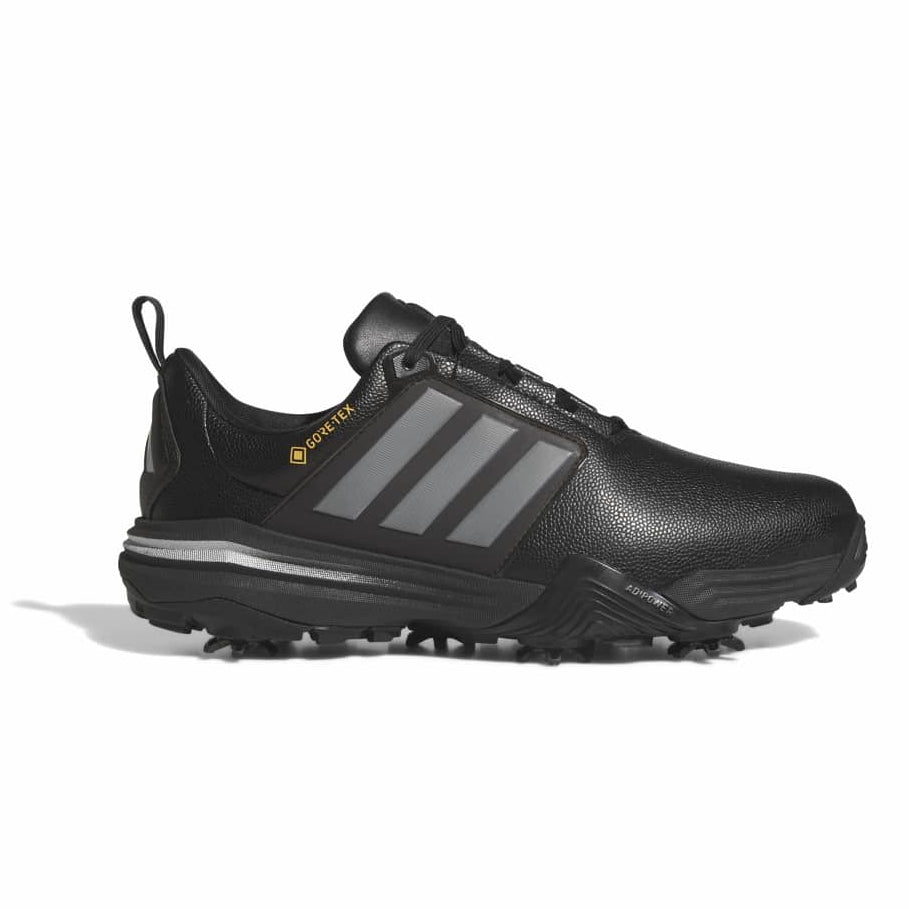 adidas Adipower GORE-TEX Waterproof Spiked Golf Shoes - Black / Iron / Silver - adidas