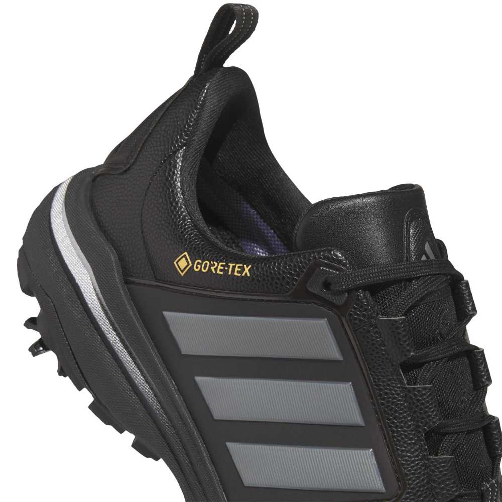 adidas Adipower GORE-TEX Waterproof Spiked Golf Shoes - Black / Iron / Silver - adidas